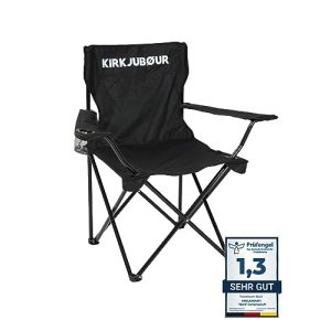 كرسي التخييم Kirkjubøur ® Njörd للتخييم في الهواء الطلق كرسي قابل للطي والمشي لمسافات طويلة
