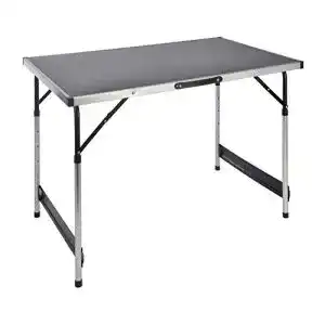 Campingtisch spetebo hoehenverstellbarer alu 100x60 cm