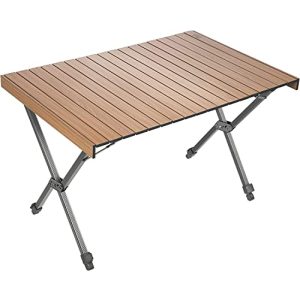 Timber Ridge Folding Camping Table Height Adjustable Folding Table