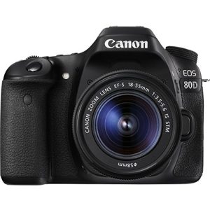 Canon SLR fotoğraf makinesi Canon EOS 80D DSLR dijital fotoğraf makinesi