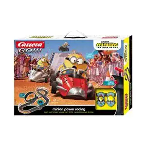 Carrera bahn carrera go minion power racing rennstrecken set