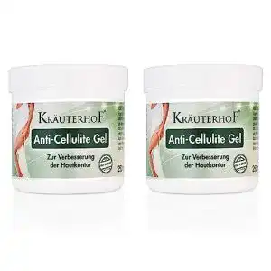 Cellulite creme kraeuterhof anti cellulite gel duo set 2 x 250ml