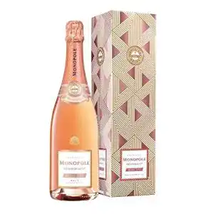 Champagner rose heidsieck co monopole rose top brut