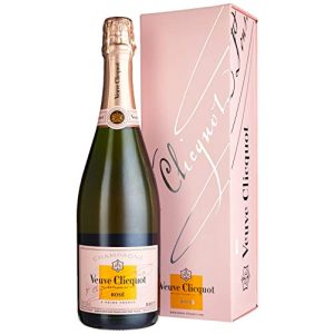 Hediye ambalajlı Veuve Clicquot Rosé şampanya 0.75 l