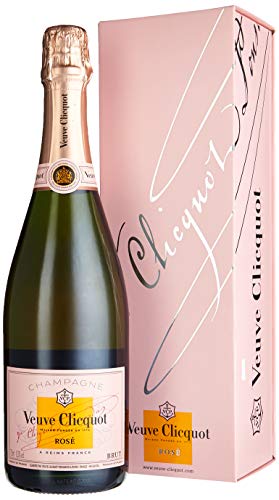 Champagner Veuve Clicquot Rosé mit Geschenkverpackung 0.75 l