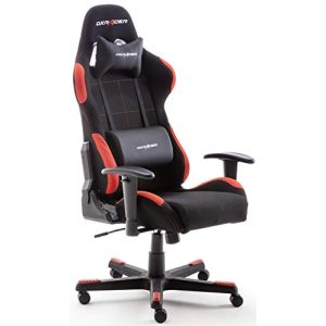Silla ejecutiva Robas Lund OH/FD01/NR DX Racer 1 Gaming, oficina