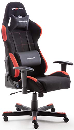Silla ejecutiva Robas Lund OH/FD01/NR DX Racer 1 Gaming, oficina