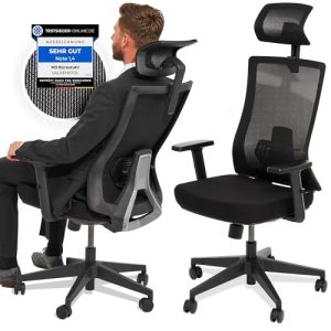 Executive stol VALKENSTOL M3 ergonomisk kontorsstol 150 kg