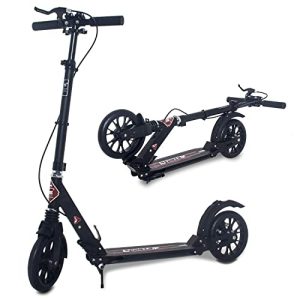 Byscooter ISE storhjulsscooter sparkesykkel 200mm sparkesykkel sammenleggbar