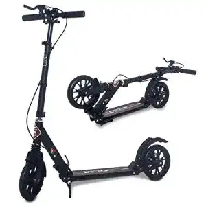 Cityroller ise big wheel scooter tretroller 200mm roller klappbar