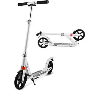 Şehir scooterı WeSkate City Roller Scooter katlanabilir, yüksekliği ayarlanabilir