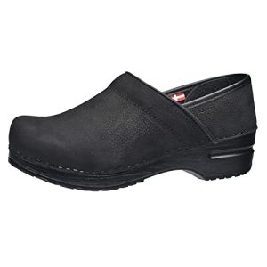 Clogs shoes Sanita, Professional closed, oiled leather
