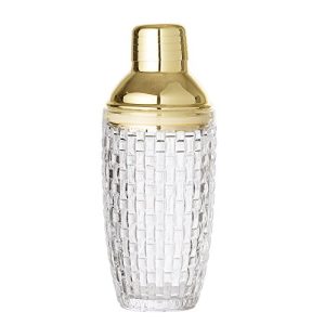 Cocktail mixer Bloomingville cocktail shaker, clear gold, glass