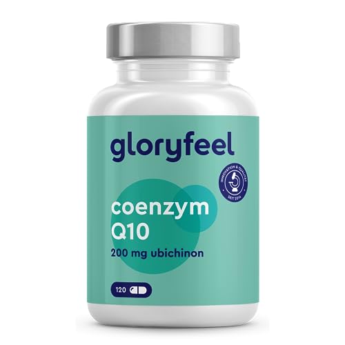 Coenzym Q10 gloryfeel ® hochdosiert, 200mg reines Q10