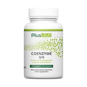 Coenzym Q10 Plusvive 120 Kapseln, hochdosiert mit 200 mg