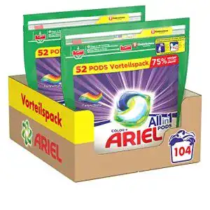 Colorwaschmittel ariel allin1 pods waschmittelkapseln 104 wl