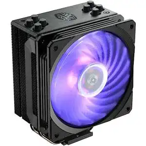 Cpu kuehler cooler master hyper 212 rgb black edition