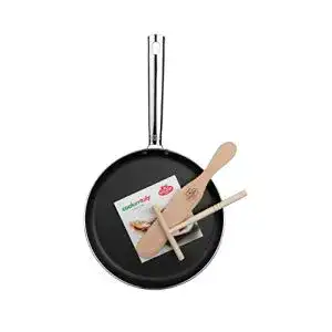 Crepes pfannen ballarini 20205a 25 cooking italy crepe set