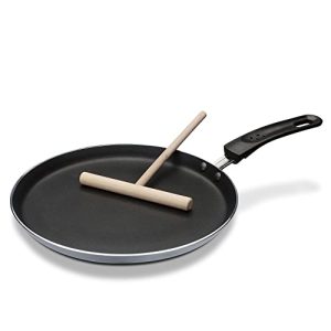 Crepe pans GSW grey/black 456722 aluminium