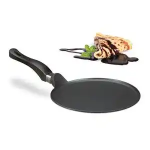 Crepes pfannen relaxdays crepespfanne aluguss 25 cm