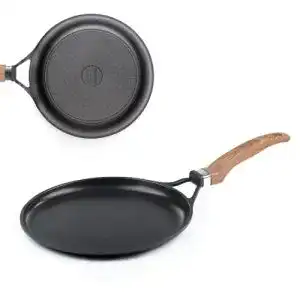 Crepes pfannen rosmarino aluguss crepespfanne induktion