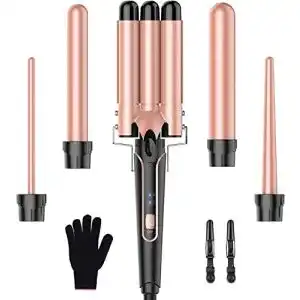 Curler bestope pro set welleneisen lockenstaebe 3 faesser