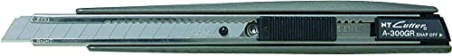 Cuttermesser NT Cutter Ganzmetallcutter A-300 GRP, 9 mm