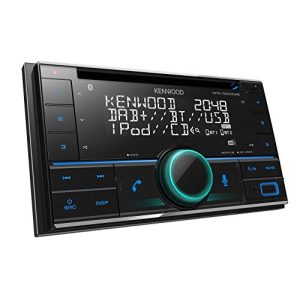 Rádio automotivo DAB Kenwood DPX-7200DAB Rádio automotivo com CD 2-DIN