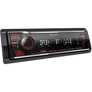 DAB araç radyosu Kenwood KMM-BT408DAB, USB araç radyosu