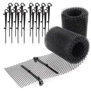 Dachrinnenschutz com four 2x set a 6 meter mit klammern