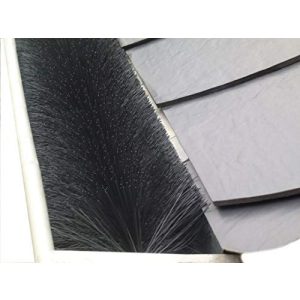 Gutter protection quality brushes - Made in Germany 20 meters