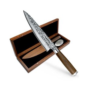 Cuchillo damasco adelmayer ® cuchillo de cocina 20 cm