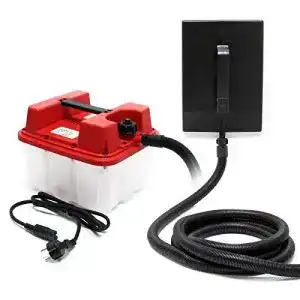 Dampf tapetenabloeser wiltec mit 45l behaelter