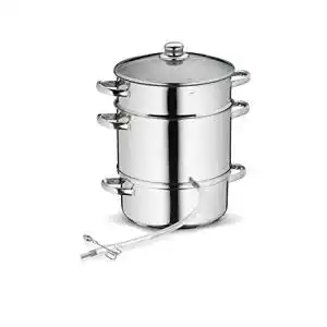 Dampfentsafter kela frutta edelstahl o 25 cm 10992 glaenzend