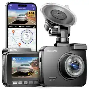 Dashcam 4k azdome autokamera mit 4k aufloesung wifi gps