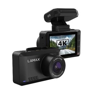 Dashcam 4K Lamax T10, GPS, 60 fps, radardetektor för bil