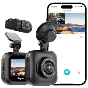 Dashcam vorne und hinten avylet dashcam auto 4k