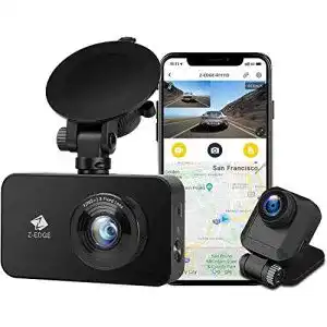Dashcam vorne und hinten z edge wifi dual dashcam 2k 1440p