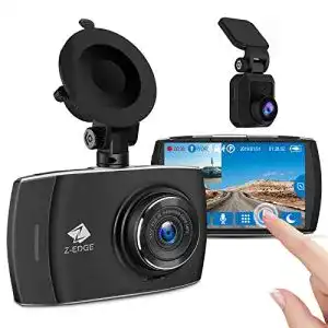 Dashcam vorne und hinten z z edge dual dashcam 2k 1440p