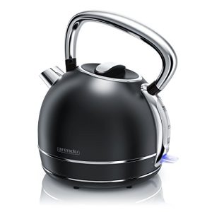 Arendo design kettle, retro stainless steel kettle
