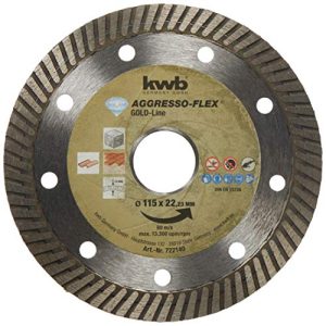 Алмазный отрезной диск kwb AGGRESSO-FLEX® Gold-Line ø 115