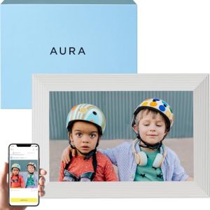 Porta-retratos digital AURA Carver Inteligente 10,1 polegadas HD