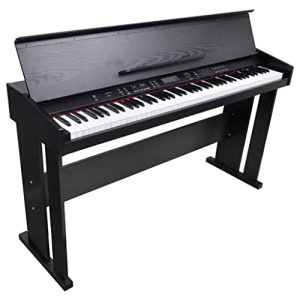 Digitális zongora vidaXL elektromos zongora 88 billentyűs digitális zongora
