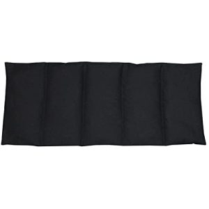 Cuscino di farro Franzis Nähstube 50x20 cm nero, 100% cotone