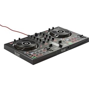 Controlador de DJ Hercules DJControl Inpulse 300, 2 faixas, 16 pads