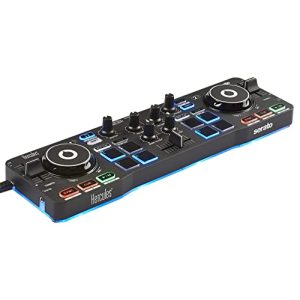 Controlador de DJ Hercules DJControl Starlight – Portátil de 2 decks