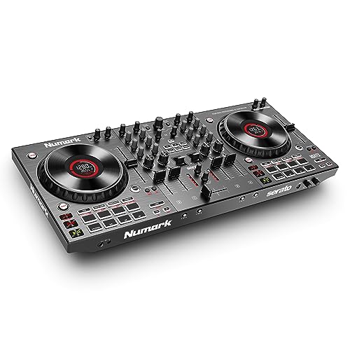DJ controller Numark NS4FX - 4-kanals DJ controller konsol