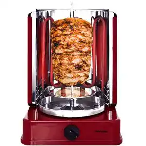 Doenergrill syntrox germany mit drehbaren aussenspiessen
