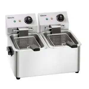 Doppelfritteuse bartscher a162412e snack ii 8l