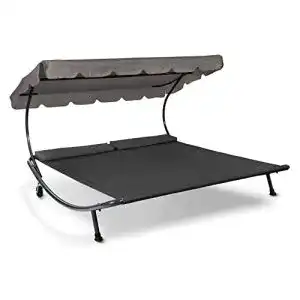 Doppelliege leco outdoor original sonnenliege gartenliege